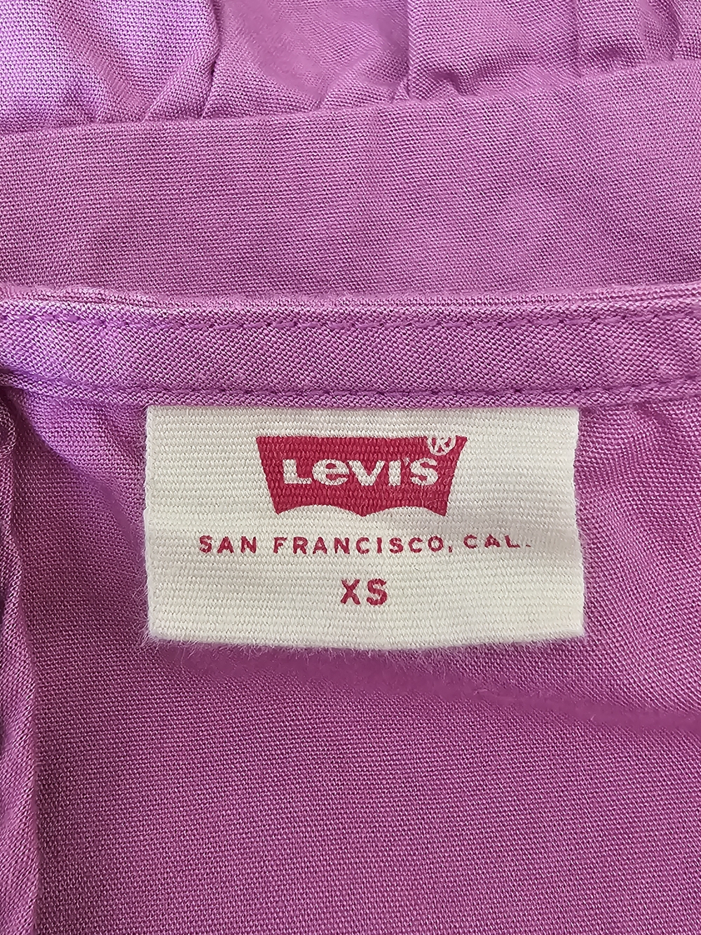 Levi's Women's Marcella Trapeze Dress Standard Fit 100% Cotton Size Small EUC - Picture 7 of 12